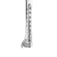 placa de compressão óssea para tíbia / distal / anterolateral / bloqueada