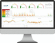 sistema de monitoramento de qualidade do ar / para estabelecimento de saúde / portátil / com touch screen