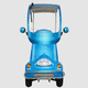 scooter elétrica de mobilidade reduzida / de 4 rodas / com cabine