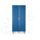 armário para arrumação / com porta / em ABS / azul