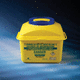 container para resíduos / para laboratório / seguro