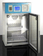 refrigerador para banco de sangue / compacto / de bancada / com 1 porta