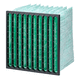 filtro bolsa / bolsa / em microfibra de vidro / de ar