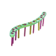 placa de compressão óssea para clavícula / medial / bloqueada / em titânio