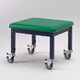 mocho com altura regulável / com rodízios / em forma de sela / infantil